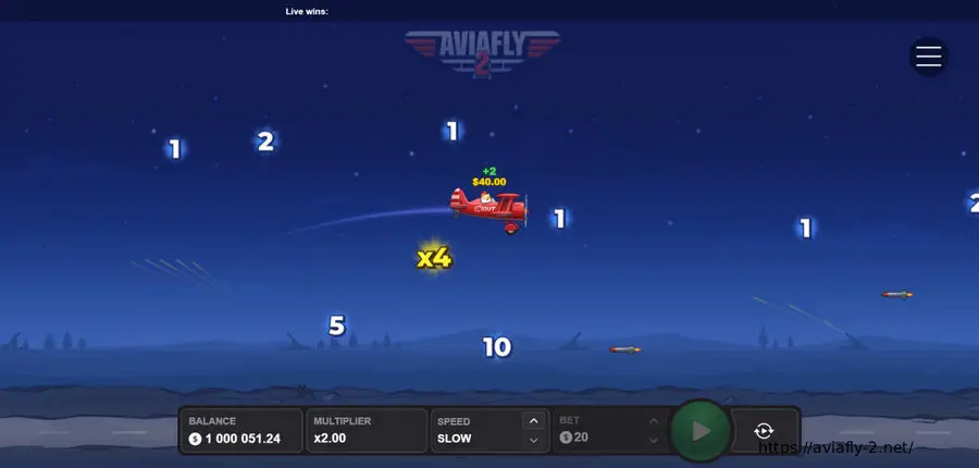 Aviafly 2 slot