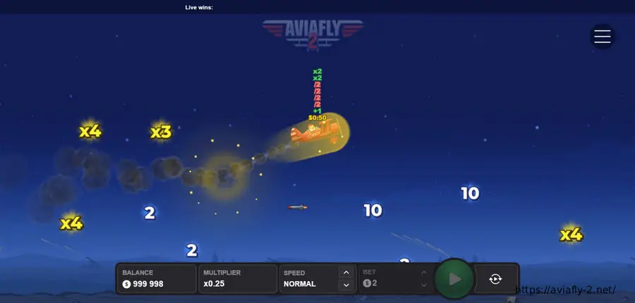 Aviafly 2 slot